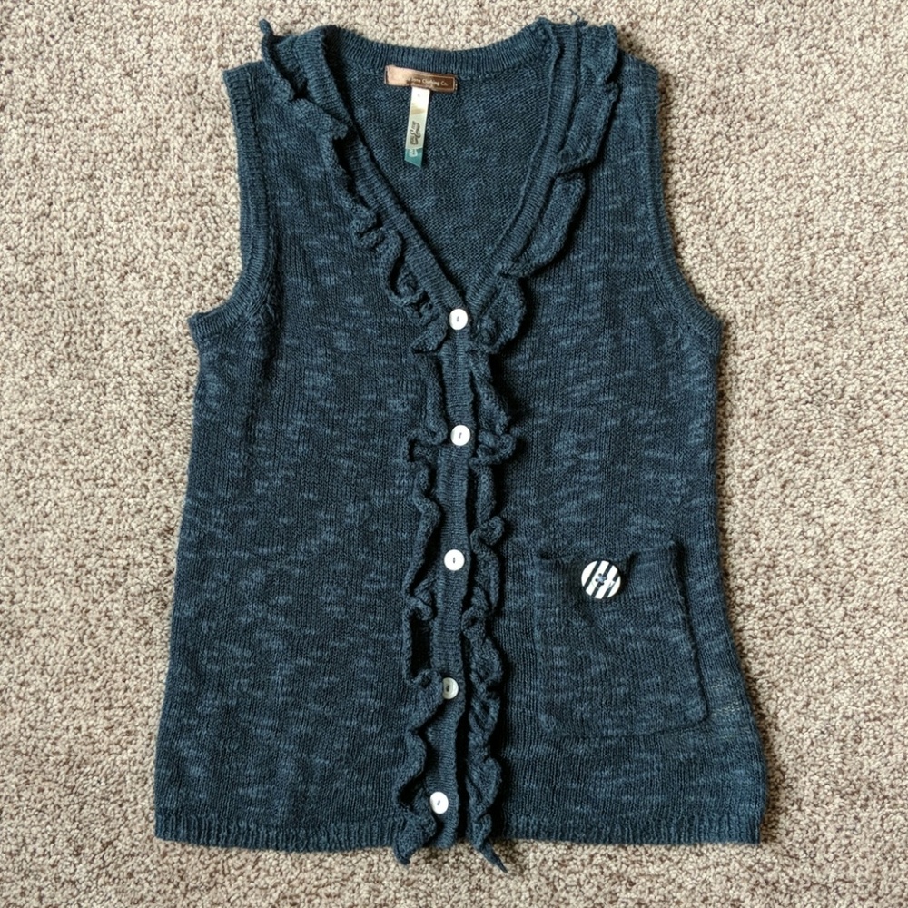 Matilda Jane manners count sweater vest size 6